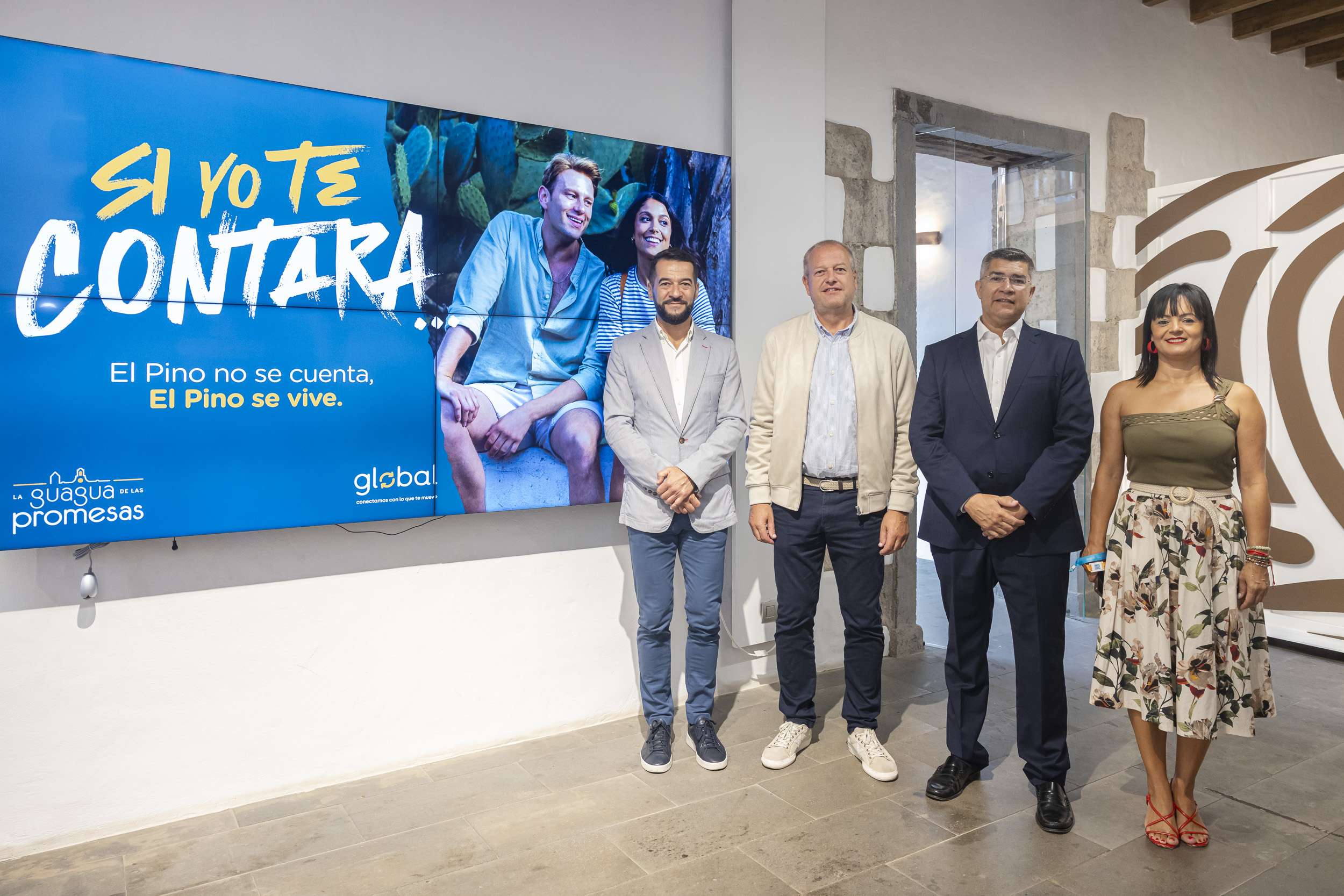 Manuel López Mendoza, José Agustín Arencibia García, Saulo Castro González y Laura Quintana Rodríguez.