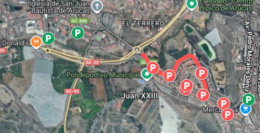 Mapa del cierre